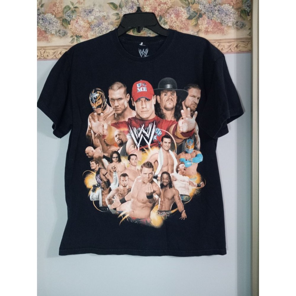 WWE Medium I Was There 2011  Tour Wrestling Cena Undertaker Smackdown Raw Shirt